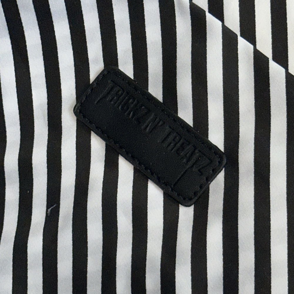 Dolls Kill Black & White Pumpkin Face Tote - Picture 12 of 14